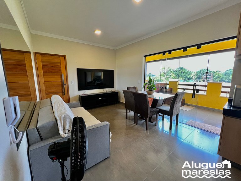 Relax in the Jacuzzi with bath salts 250m from the beach