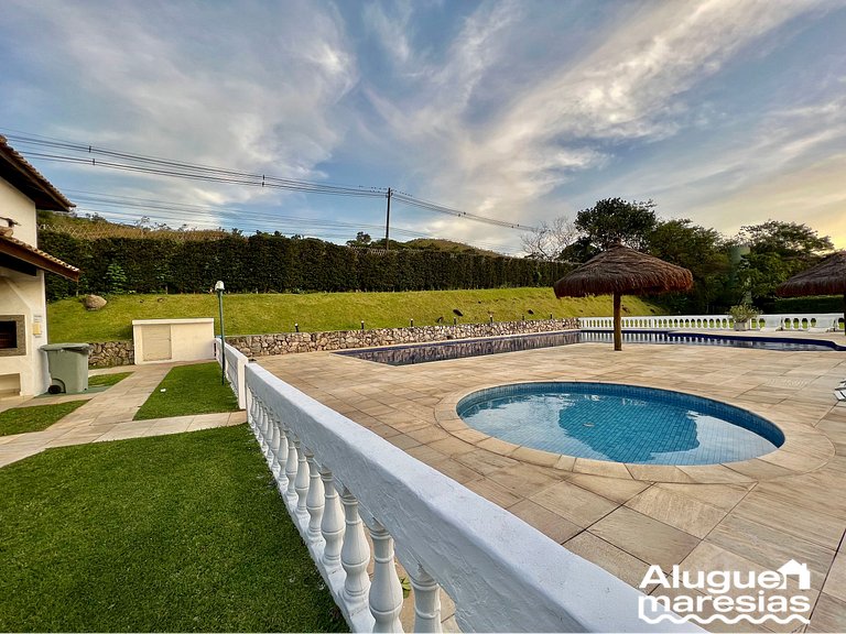 Casa con piscina privada en Paúba, un pueblo