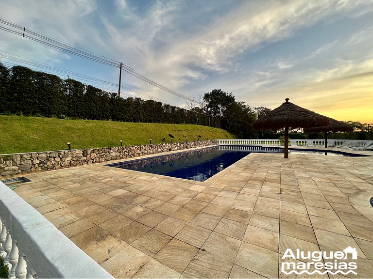 Casa con piscina privada en Paúba, un pueblo