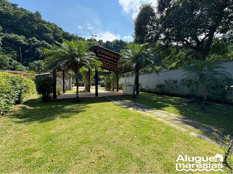 Casa con piscina privada a 150m de la playa de Pauba