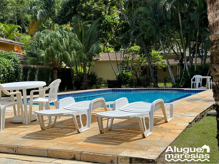 House with Private Pool 150m from Pauba Beach