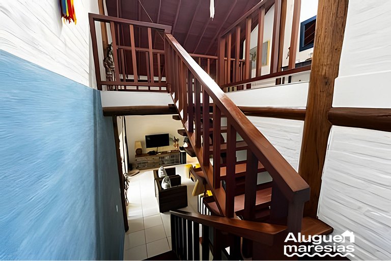 Piscina privada, 3 suites con aire acondicionado.