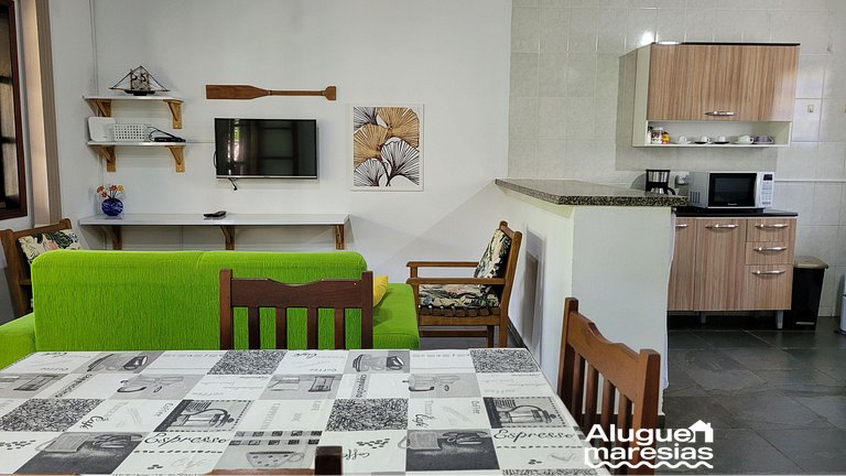 Comfort and peace on the charming beach of Paúba