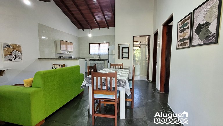 Comfort and peace on the charming beach of Paúba