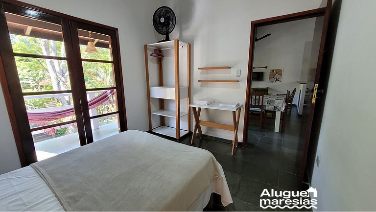 Comfort and peace on the charming beach of Paúba