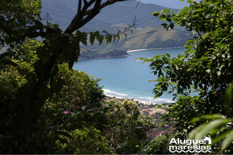 Azotea con vista a la montaña