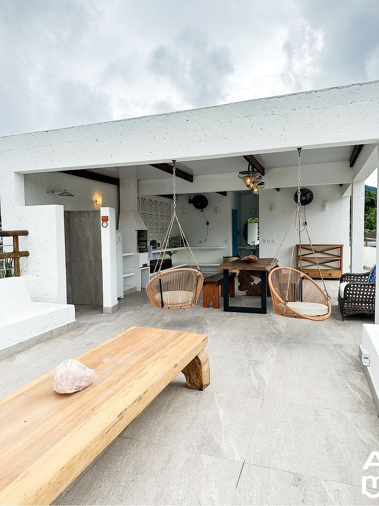 Rooftoop com vista p/ Montanhas