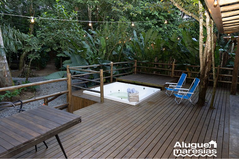 Eco House com Jacuzzi Aquecida