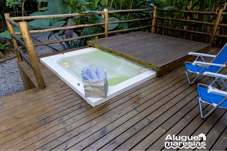 Eco House com Jacuzzi Aquecida