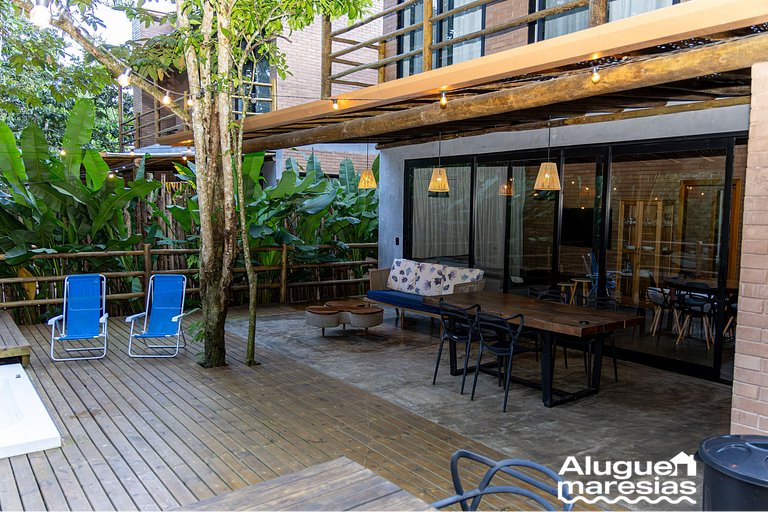 Eco House com Jacuzzi Aquecida