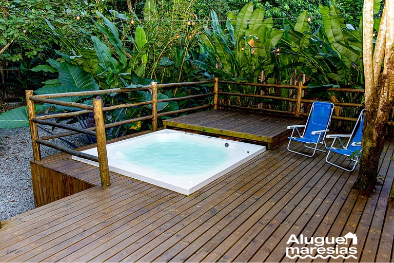 Eco House com Jacuzzi Aquecida
