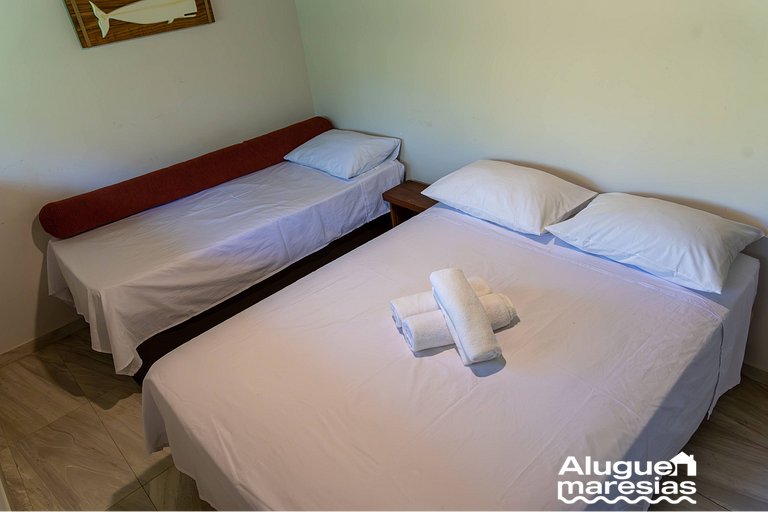 Casa a 3 minutos a pie de la playa de Paúba con WIFI top