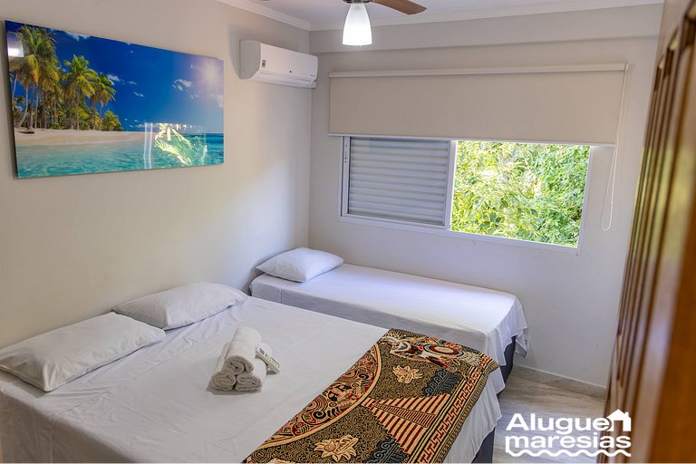 Casa a 3 minutos a pie de la playa de Paúba con WIFI top