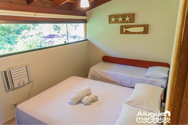 Casa a 3 minutos a pie de la playa de Paúba con WIFI top