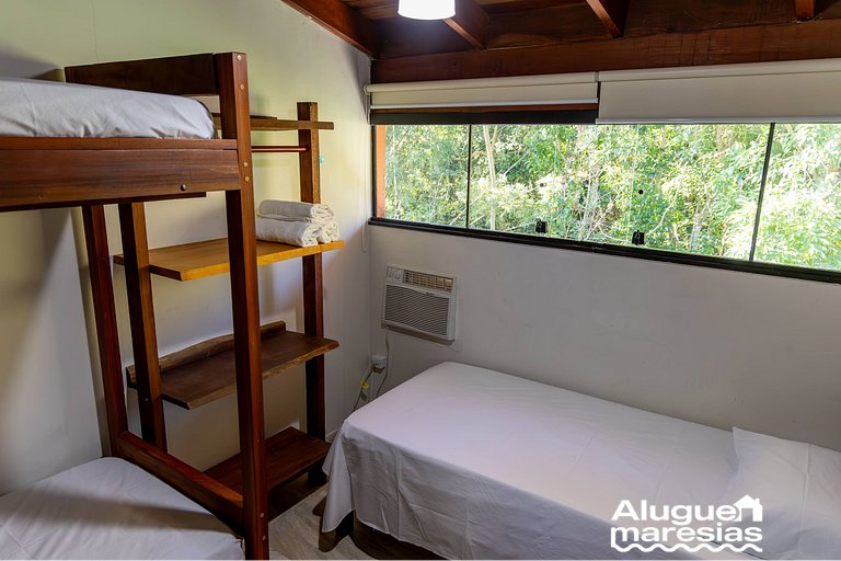 Casa a 3 minutos a pie de la playa de Paúba con WIFI top