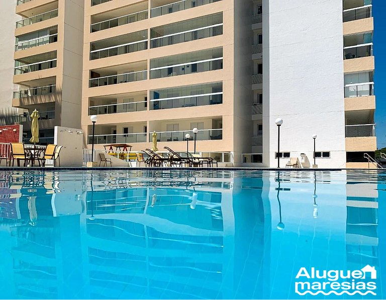 250m do Mar | Piscina e Roupas de Cama