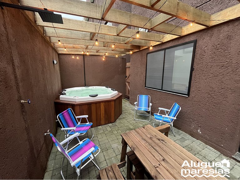 Jacuzzi, Conforto e Praia
