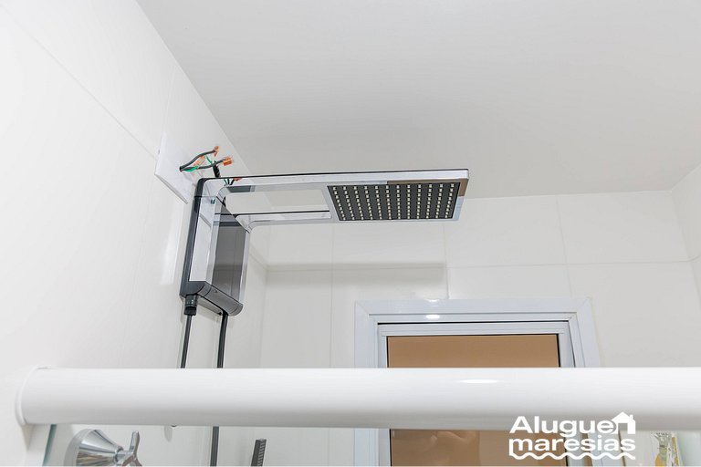 Apto Moderno c/ Piscina, Ar e Varanda Gourmet